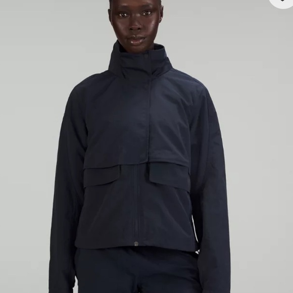 NWT Lululemon Athletica Navy always effortless Jacket x - Picture 1 of 9